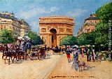 A Sunny Day In Paris by Georges Stein